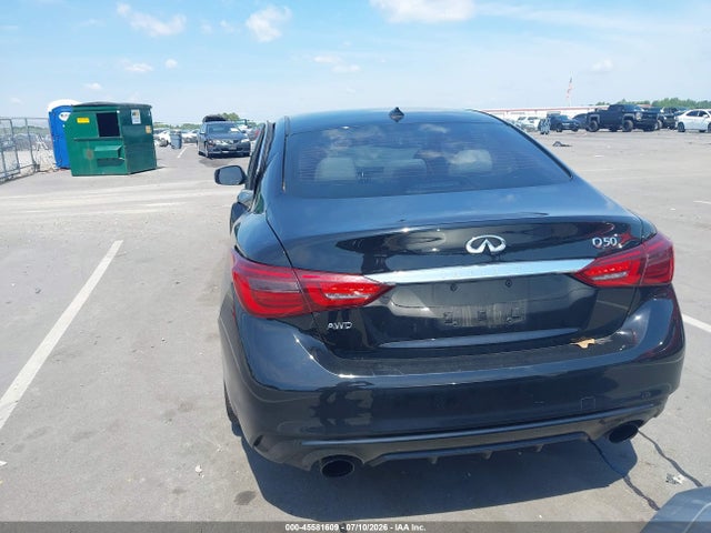 Продаж на аукціоні авто 2019 Infiniti Q50 3.0t Luxe, vin: JN1EV7AR8KM555919, номер лоту: 45581609