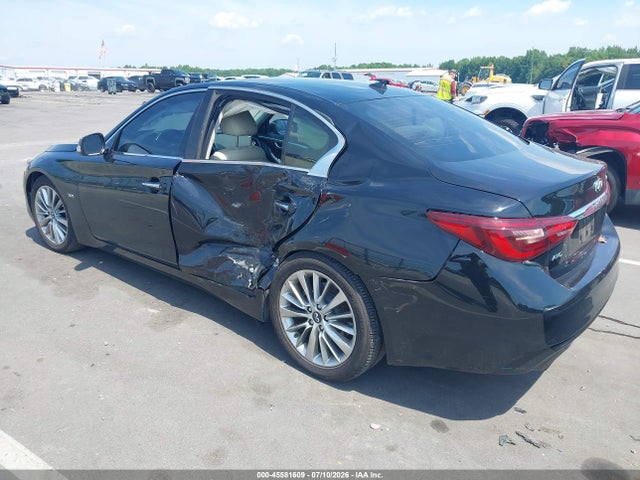 Продаж на аукціоні авто 2019 Infiniti Q50 3.0t Luxe, vin: JN1EV7AR8KM555919, номер лоту: 45581609