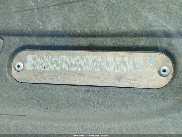Aukcja sprzedaży 2003 Nissan Sentra Xe, vin: 3N1CB51D53L776995, numer aukcji: 45581611