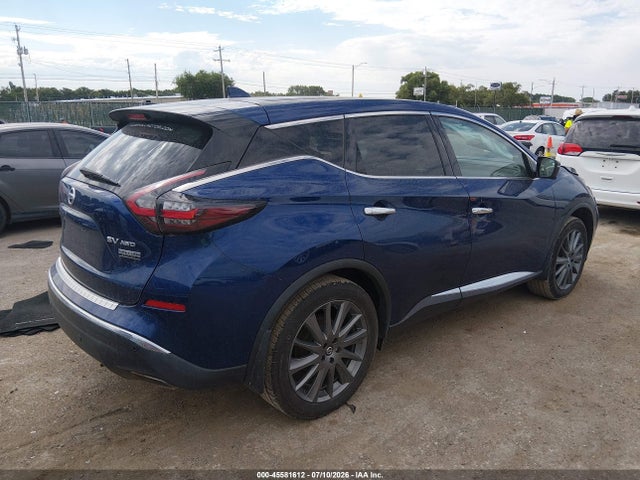 5N1AZ2BSXMC127519 Nissan Murano Sv Intelligent Awd