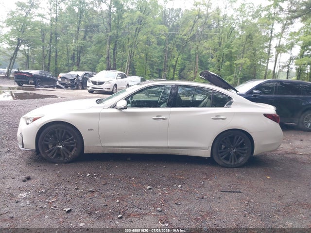 Продажа на аукционе авто 2018 Infiniti Q50 3.0t Sport, vin: JN1EV7AR1JM611360, номер лота: 45581620