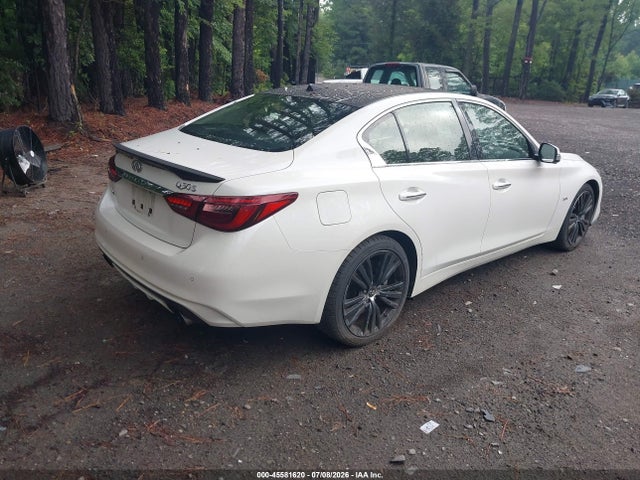 Продажа на аукционе авто 2018 Infiniti Q50 3.0t Sport, vin: JN1EV7AR1JM611360, номер лота: 45581620