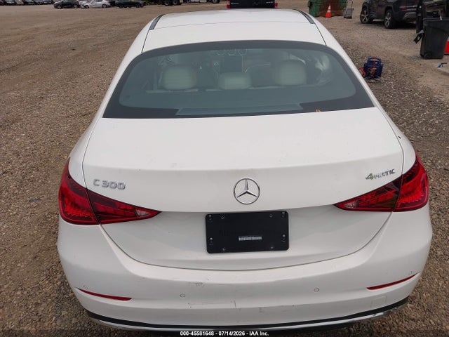 Aukcja sprzedaży 2023 Mercedes-benz C 300 4matic, vin: W1KAF4HB4PR149619, numer aukcji: 45581648