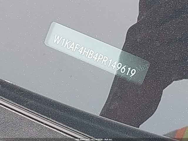 Aukcja sprzedaży 2023 Mercedes-benz C 300 4matic, vin: W1KAF4HB4PR149619, numer aukcji: 45581648