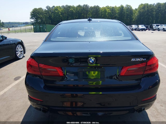 2018 Bmw 530e Iperformance მანქანა იყიდება აუქციონზე, vin: WBAJA9C52JB249416, აუქციონის ნომერი: 45581695