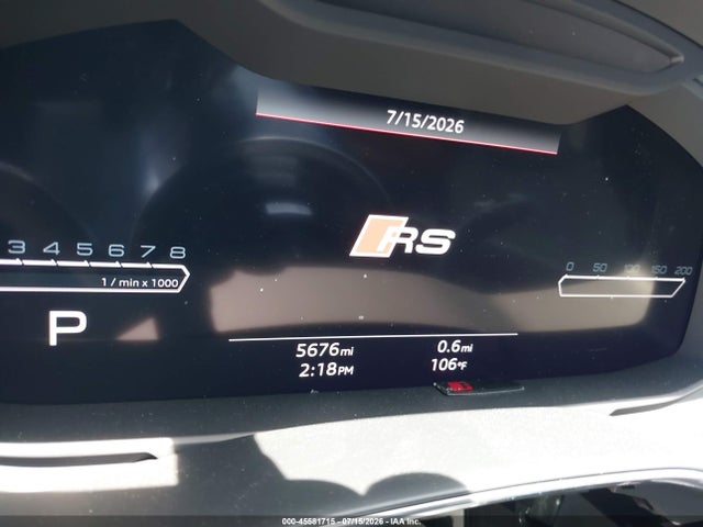 Продаж на аукціоні авто 2025 Audi Rs 6 Avant Performance Quattro Tiptronic, vin: WUA1DBF21SN910410, номер лоту: 45581715