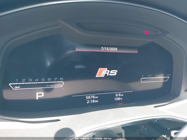 Продаж на аукціоні авто 2025 Audi Rs 6 Avant Performance Quattro Tiptronic, vin: WUA1DBF21SN910410, номер лоту: 45581715
