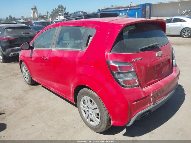 Chevrolet Sonic Fwd 1fl 5-door 2020 1G1JG6SB1L4114418 Image 3