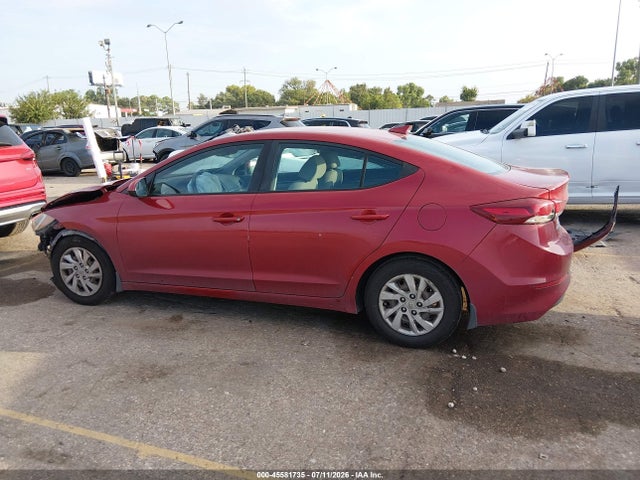 Продажа на аукционе авто 2017 Hyundai Elantra Se, vin: KMHD74LF0HU406185, номер лота: 45581735