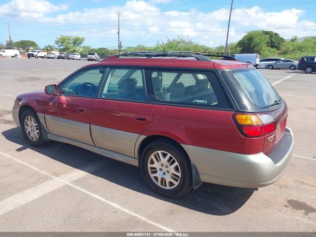 2002 Subaru Outback H6-3.0 L.l. Bean Edition მანქანა იყიდება აუქციონზე, vin: 4S3BH806827633604, აუქციონის ნომერი: 45581741