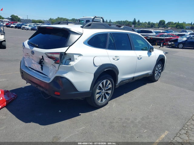 Aukcja sprzedaży 2024 Subaru Outback Limited, vin: 4S4BTANC6R3244378, numer aukcji: 45581743