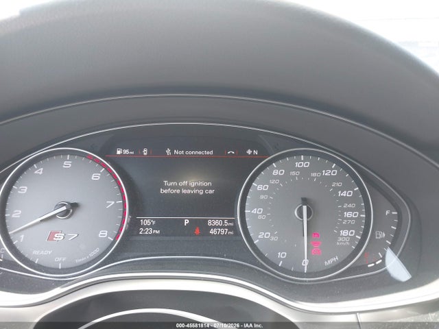 Продажа на аукционе авто 2017 Audi S7 4.0t Premium Plus, vin: WAUWFAFC3HN025762, номер лота: 45581814