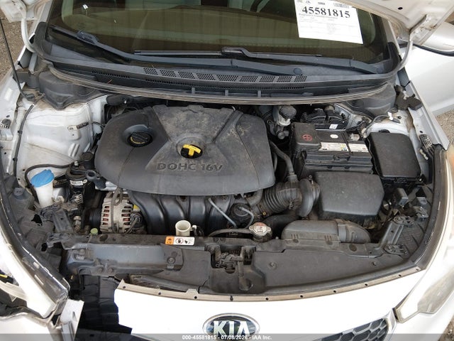 Продажа на аукционе авто 2016 Kia Forte Lx, vin: KNAFK4A67G5559022, номер лота: 45581815