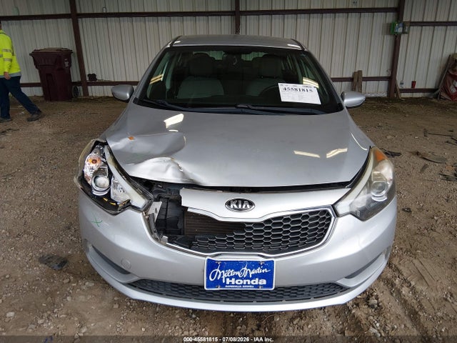 Продажа на аукционе авто 2016 Kia Forte Lx, vin: KNAFK4A67G5559022, номер лота: 45581815