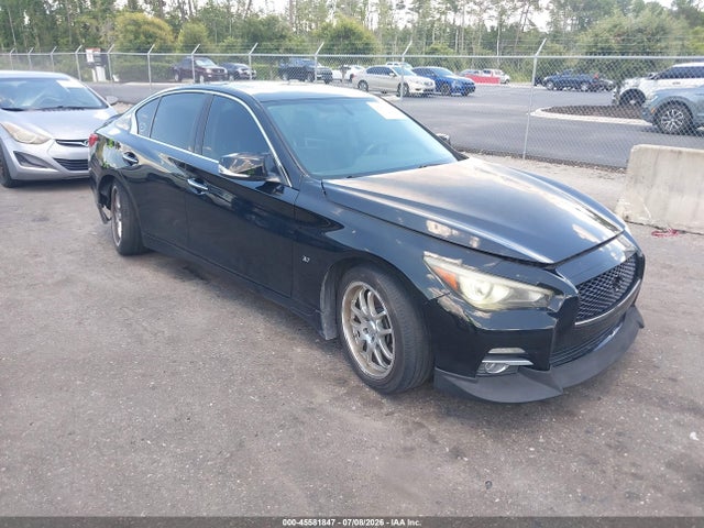 45581847 :رقم المزاد ، JN1BV7AP4FM339881 vin ، 2015 Infiniti Q50 Premium مزاد بيع