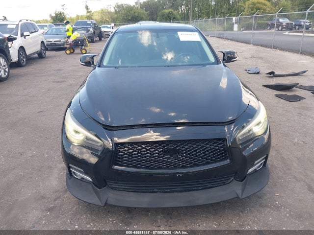 45581847 :رقم المزاد ، JN1BV7AP4FM339881 vin ، 2015 Infiniti Q50 Premium مزاد بيع