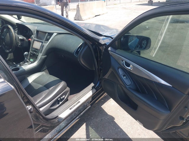 45581847 :رقم المزاد ، JN1BV7AP4FM339881 vin ، 2015 Infiniti Q50 Premium مزاد بيع