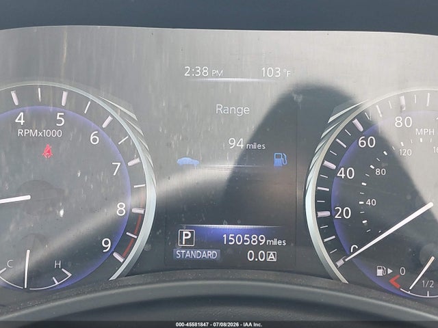 45581847 :رقم المزاد ، JN1BV7AP4FM339881 vin ، 2015 Infiniti Q50 Premium مزاد بيع
