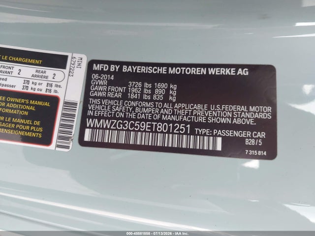 Mini Clubman Cooper S 2014 WMWZG3C59ET801251 Image 9