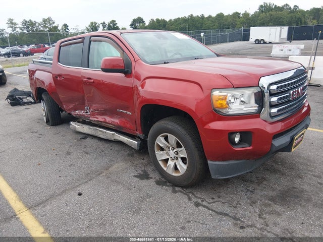 2015 Gmc Canyon 2wd Sle მანქანა იყიდება აუქციონზე, vin: 1GTG5BE30F1248699, აუქციონის ნომერი: 45581861