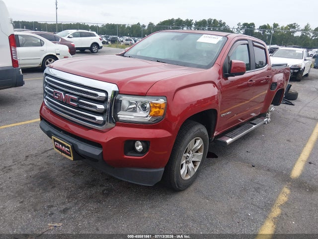 2015 Gmc Canyon 2wd Sle მანქანა იყიდება აუქციონზე, vin: 1GTG5BE30F1248699, აუქციონის ნომერი: 45581861
