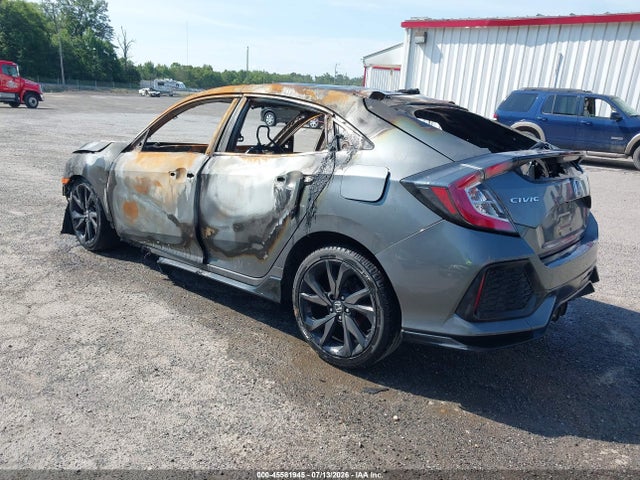 45581945 :رقم المزاد ، SHHFK7H41HU419913 vin ، 2017 Honda Civic Sport مزاد بيع