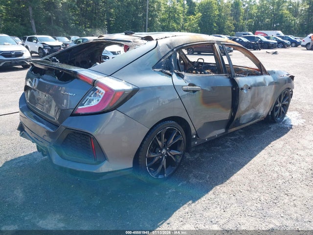 45581945 :رقم المزاد ، SHHFK7H41HU419913 vin ، 2017 Honda Civic Sport مزاد بيع