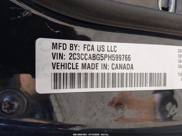 2C3CCABG5PH599766 Chrysler 300 300s