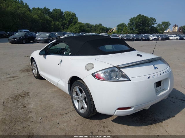 2008 Mitsubishi Eclipse Spyder Gs მანქანა იყიდება აუქციონზე, vin: 4A3AL25F08E035394, აუქციონის ნომერი: 45582061