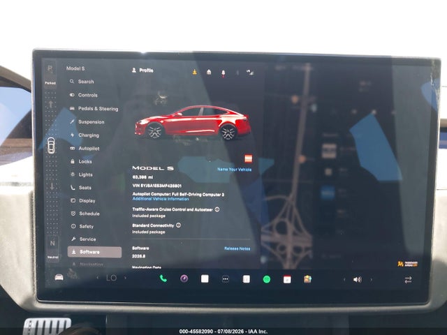 Продаж на аукціоні авто 2021 Tesla Model S Long Range Dual Motor All-wheel Drive, vin: 5YJSA1E53MF428801, номер лоту: 45582090