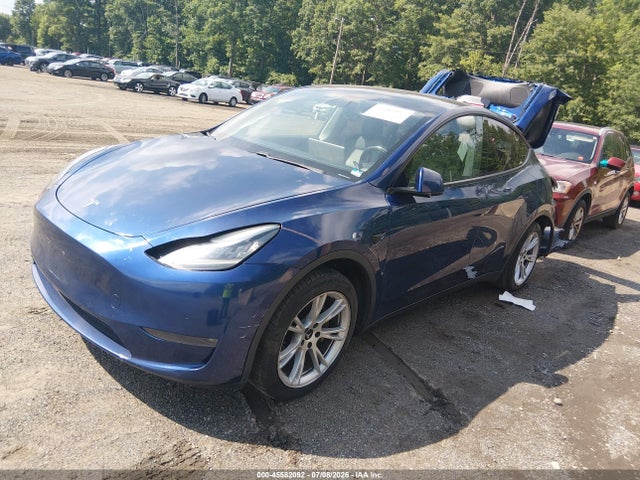 2020 Tesla Model Y Long Range Dual Motor All-wheel Drive მანქანა იყიდება აუქციონზე, vin: 5YJYGDEE9LF026225, აუქციონის ნომერი: 45582092
