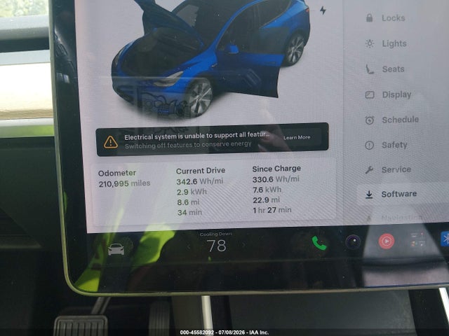 45582092 :رقم المزاد ، 5YJYGDEE9LF026225 vin ، 2020 Tesla Model Y Long Range Dual Motor All-wheel Drive مزاد بيع