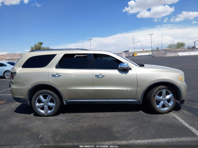 2011 Dodge Durango Citadel მანქანა იყიდება აუქციონზე, vin: 1D4SD5GT8BC592861, აუქციონის ნომერი: 45582137