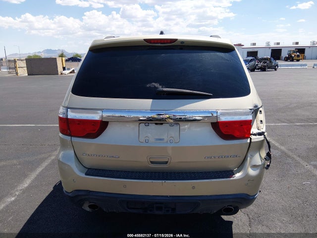 2011 Dodge Durango Citadel მანქანა იყიდება აუქციონზე, vin: 1D4SD5GT8BC592861, აუქციონის ნომერი: 45582137