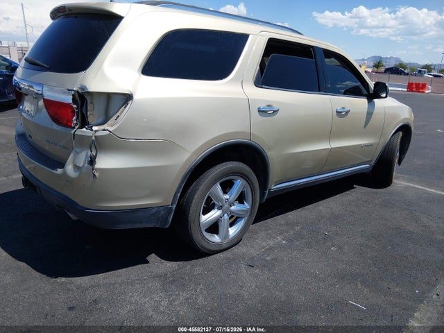 2011 Dodge Durango Citadel მანქანა იყიდება აუქციონზე, vin: 1D4SD5GT8BC592861, აუქციონის ნომერი: 45582137