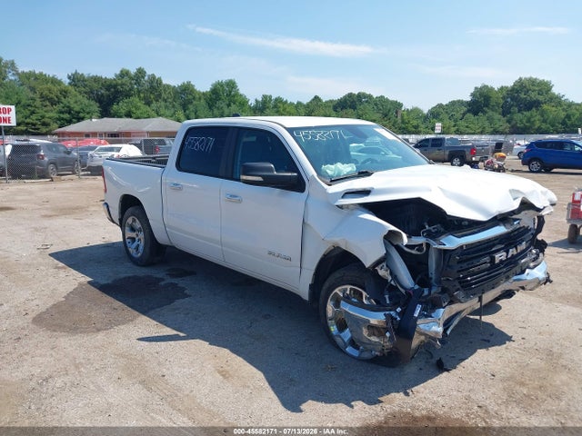 45582171 :رقم المزاد ، 1C6SRFFTXLN155639 vin ، 2020 Ram 1500 Big Horn  4x4 5'7 Box مزاد بيع