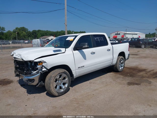 45582171 :رقم المزاد ، 1C6SRFFTXLN155639 vin ، 2020 Ram 1500 Big Horn  4x4 5'7 Box مزاد بيع