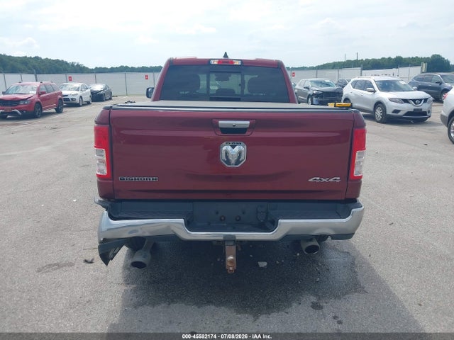 45582174 :رقم المزاد ، 1C6SRFBT8KN914065 vin ، 2019 Ram 1500 Big Horn/lone Star  4x4 6'4 Box مزاد بيع