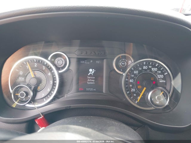 45582174 :رقم المزاد ، 1C6SRFBT8KN914065 vin ، 2019 Ram 1500 Big Horn/lone Star  4x4 6'4 Box مزاد بيع