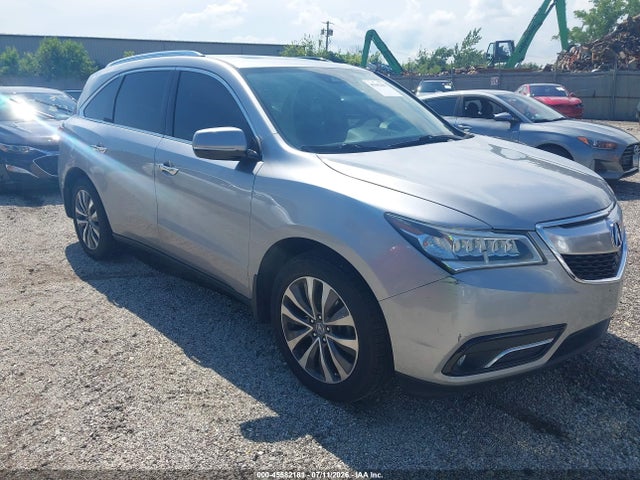 45582181 :رقم المزاد ، 5FRYD4H47GB032413 vin ، 2016 Acura Mdx Technology   Acurawatch Plus Packages/technology Package مزاد بيع