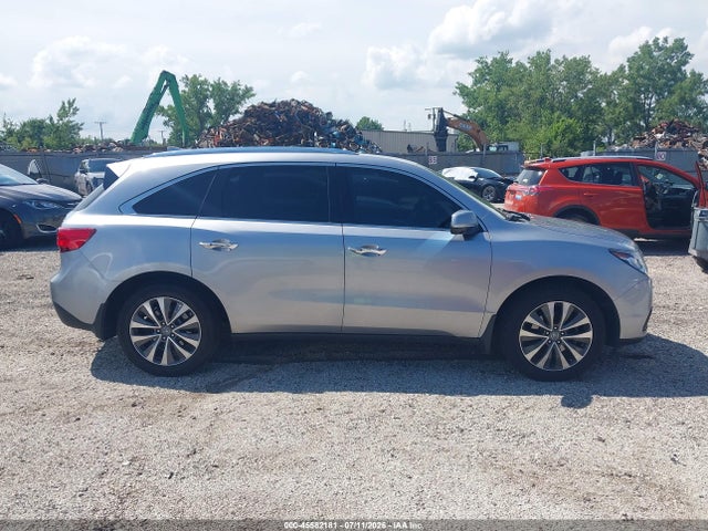 45582181 :رقم المزاد ، 5FRYD4H47GB032413 vin ، 2016 Acura Mdx Technology   Acurawatch Plus Packages/technology Package مزاد بيع