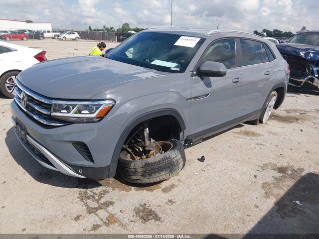 2021 Volkswagen Atlas Cross Sport 2.0t Se W/technology მანქანა იყიდება აუქციონზე, vin: 1V2WC2CA9MC211914, აუქციონის ნომერი: 45582255