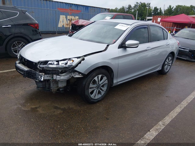 45582272 :رقم المزاد ، 1HGCR2F38FA027953 vin ، 2015 Honda Accord Lx مزاد بيع