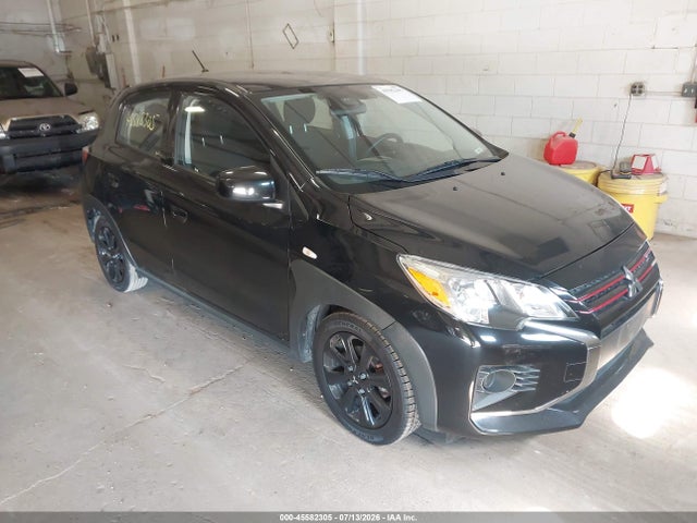 2023 Mitsubishi Mirage Black Edition მანქანა იყიდება აუქციონზე, vin: ML32AWHJ2PH006516, აუქციონის ნომერი: 45582305