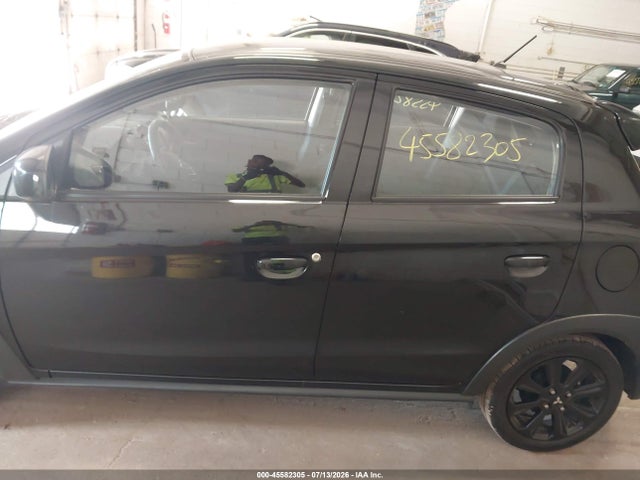 2023 Mitsubishi Mirage Black Edition მანქანა იყიდება აუქციონზე, vin: ML32AWHJ2PH006516, აუქციონის ნომერი: 45582305