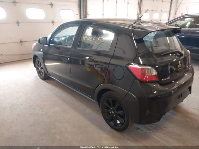 2023 Mitsubishi Mirage Black Edition მანქანა იყიდება აუქციონზე, vin: ML32AWHJ2PH006516, აუქციონის ნომერი: 45582305