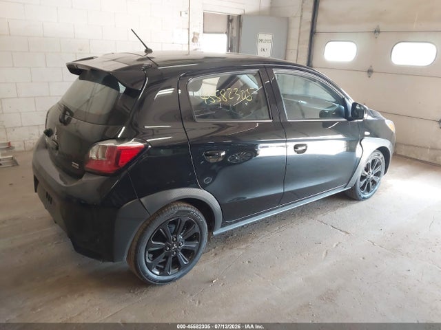 2023 Mitsubishi Mirage Black Edition მანქანა იყიდება აუქციონზე, vin: ML32AWHJ2PH006516, აუქციონის ნომერი: 45582305