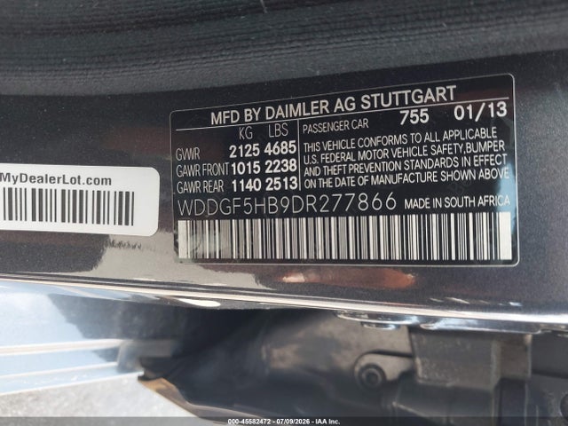 Продаж на аукціоні авто 2013 Mercedes-benz C 350 Sport, vin: WDDGF5HB9DR277866, номер лоту: 45582472