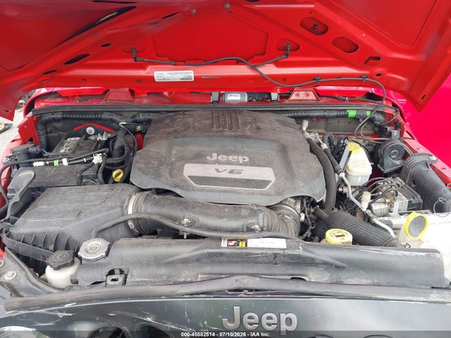 45582514 :رقم المزاد ، 1C4BJWDG2GL213959 vin ، 2016 Jeep Wrangler Unlimited Black Bear مزاد بيع