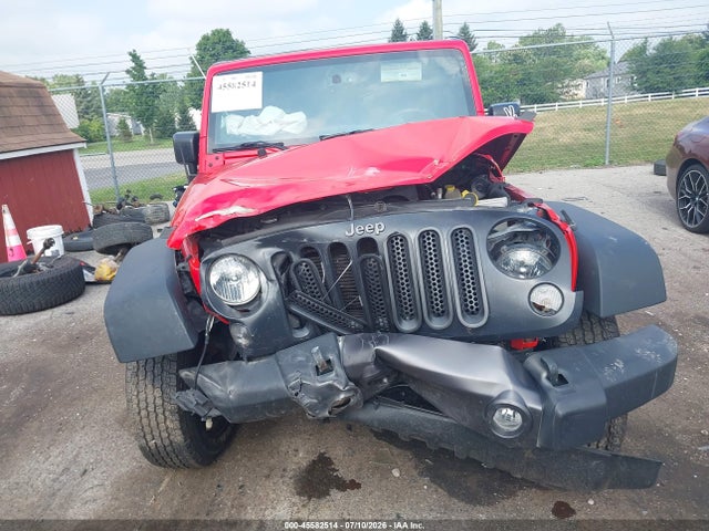 45582514 :رقم المزاد ، 1C4BJWDG2GL213959 vin ، 2016 Jeep Wrangler Unlimited Black Bear مزاد بيع